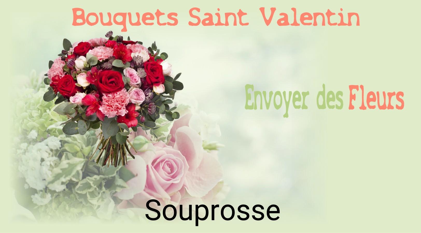 Roses de Saint-Valentin livrées à Souprosse